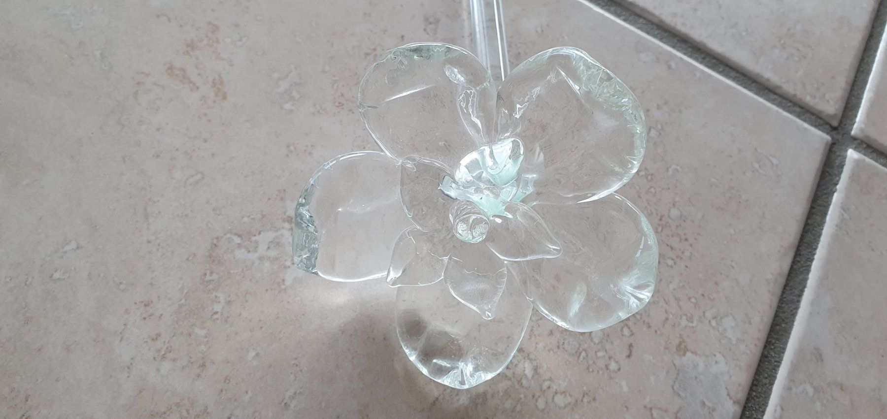 Tutte le decorazioni: Fleur en verre – Nuovo (secondo la descrizione) da Moutier venduto da gvmv 2