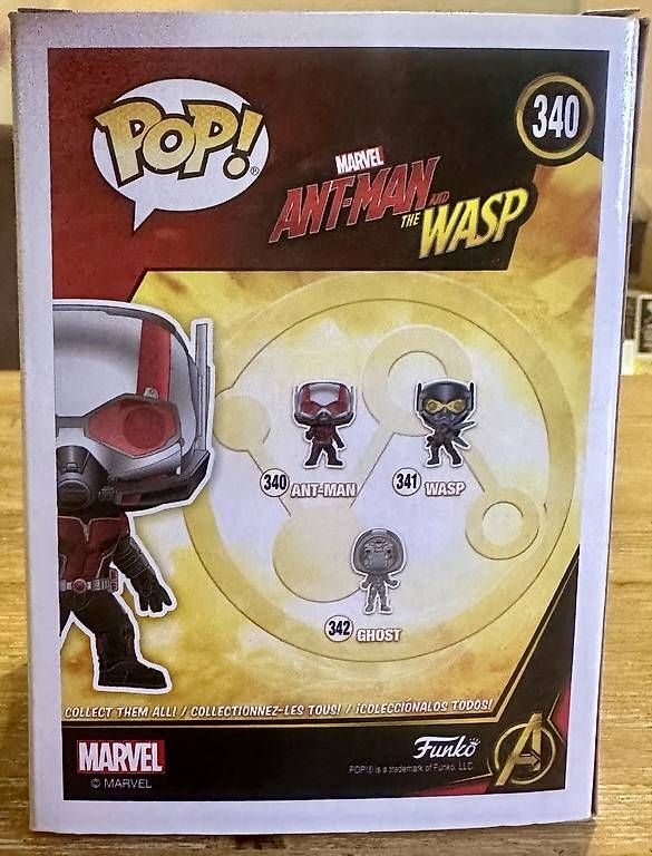 Figuren: Funko Pop Marvel Ant-Man #340 Chase – Neu und originalverpackt aus Genève von gen_jd2g 1