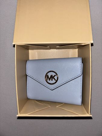 Michael Kors portefeuilles bleu ciel