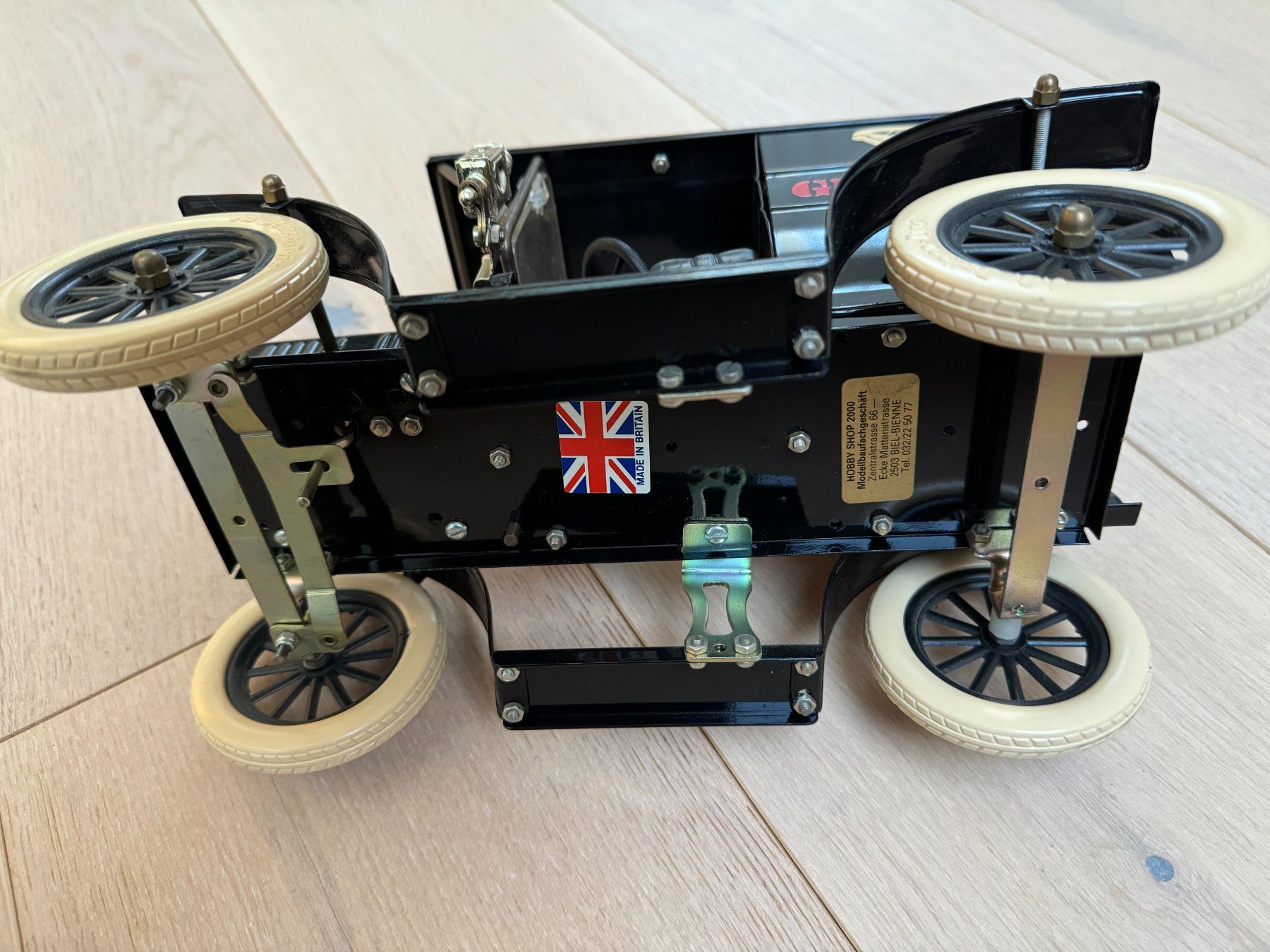 Modellini d'auto: Modell Auto J B, schwarz Metall  **NEU** – Nuovo (secondo la descrizione) da Siebnen venduto da Trans-Am 6