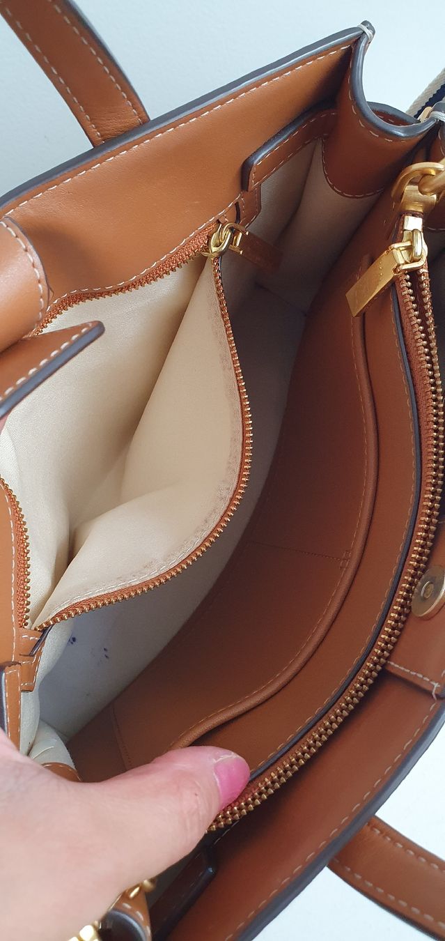 Tory Burch Borse da donna: Tory Burch Tote Bag Textilgewebe Canvas – Nuovo (secondo la descrizione) da Niederteufen venduto da Mira_72 8