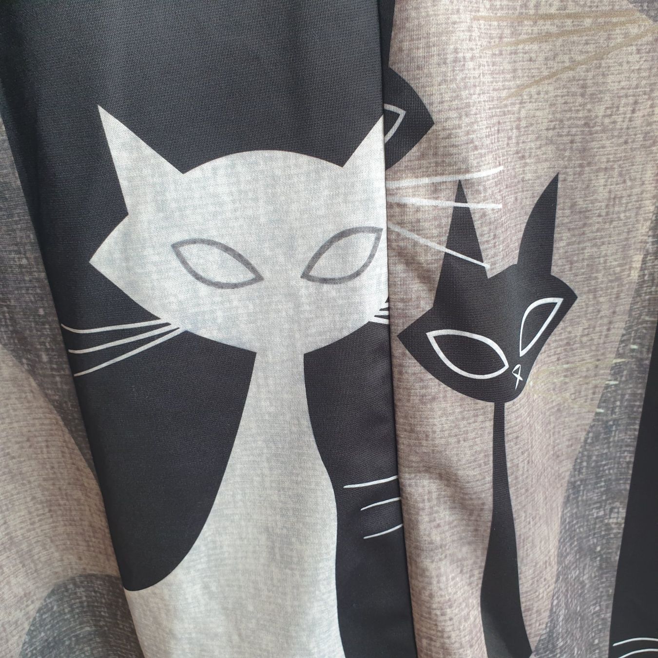Blusen: 🐸 SATIN BLUSE KATZE M LUFTIG LEICHT TOP PULLOVER OBERTEIL – Neu (gemäss Beschreibung) aus Môtier (Vully) von Frogs 3