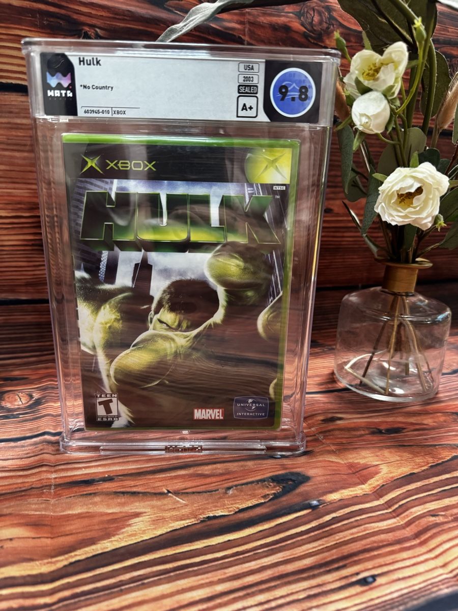 Microsoft Giochi: Hulk Xbox WATA 9.8 A+ – Nuovo e nell'imballaggio originale da Luzern venduto da Emmuredb