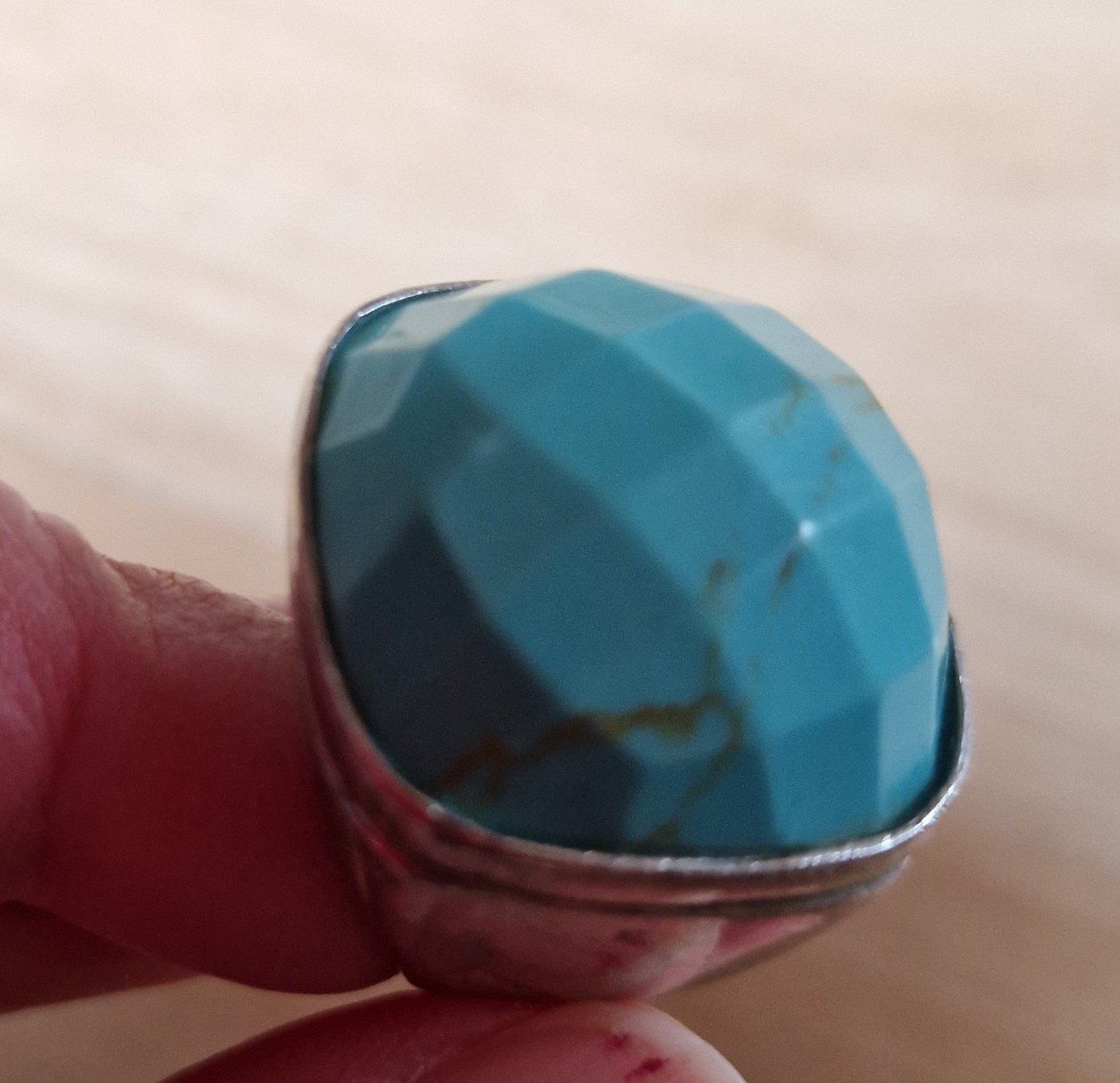 Altri gioielli: Bague et boucles d'oreille turquoise – Usato da Crassier venduto da steff2000 1