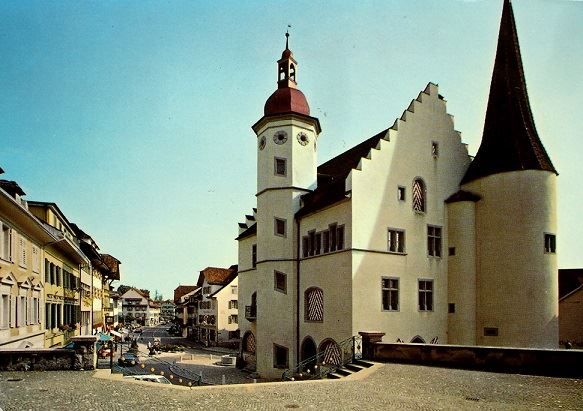 Cartoline postali: SURSEE Rathaus – Usato da Jona venduto da philajona