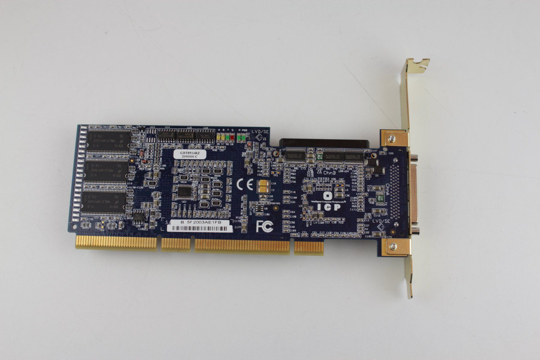 Elektronikbauteile: ICP Vortex GDT8514RZ RAID SCSI Ultra320 PCI Controller – Gebraucht aus Basel von IRMAundFRED 1