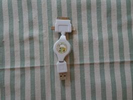 USB Ladekabel für diverse Anschlüsse - 260322