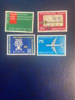 Schweiz 1960 Satz Jahresereignisse Swissair Flüchtlinge MNH