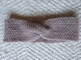 Stirnband Handgestrickt