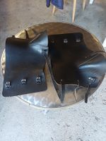 Leder - Gamasche schwarz Armee Original guter Zustand