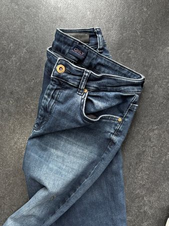 tolle Jeans, darkblue, Jeans Gr. L 32, modern, Girl, Damen