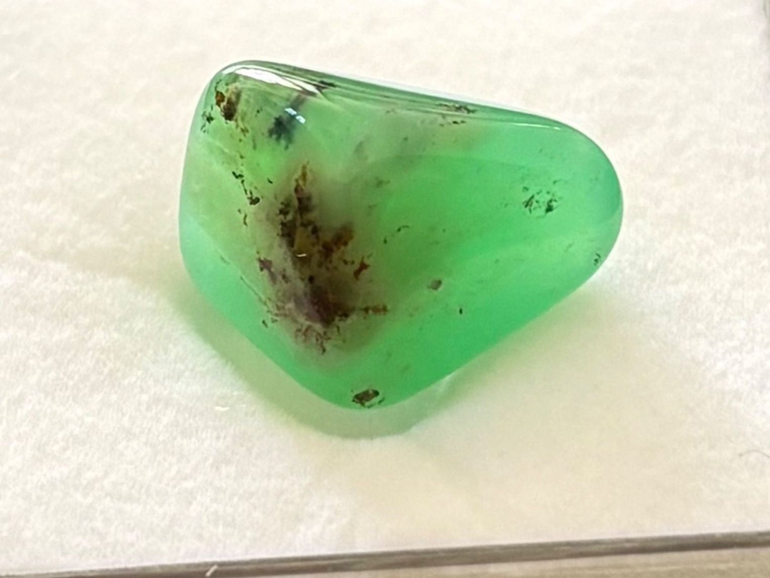 Pietre preziose: Chrysopras 17.3 ct. – Usato da Brugg AG venduto da lau_9rvy
