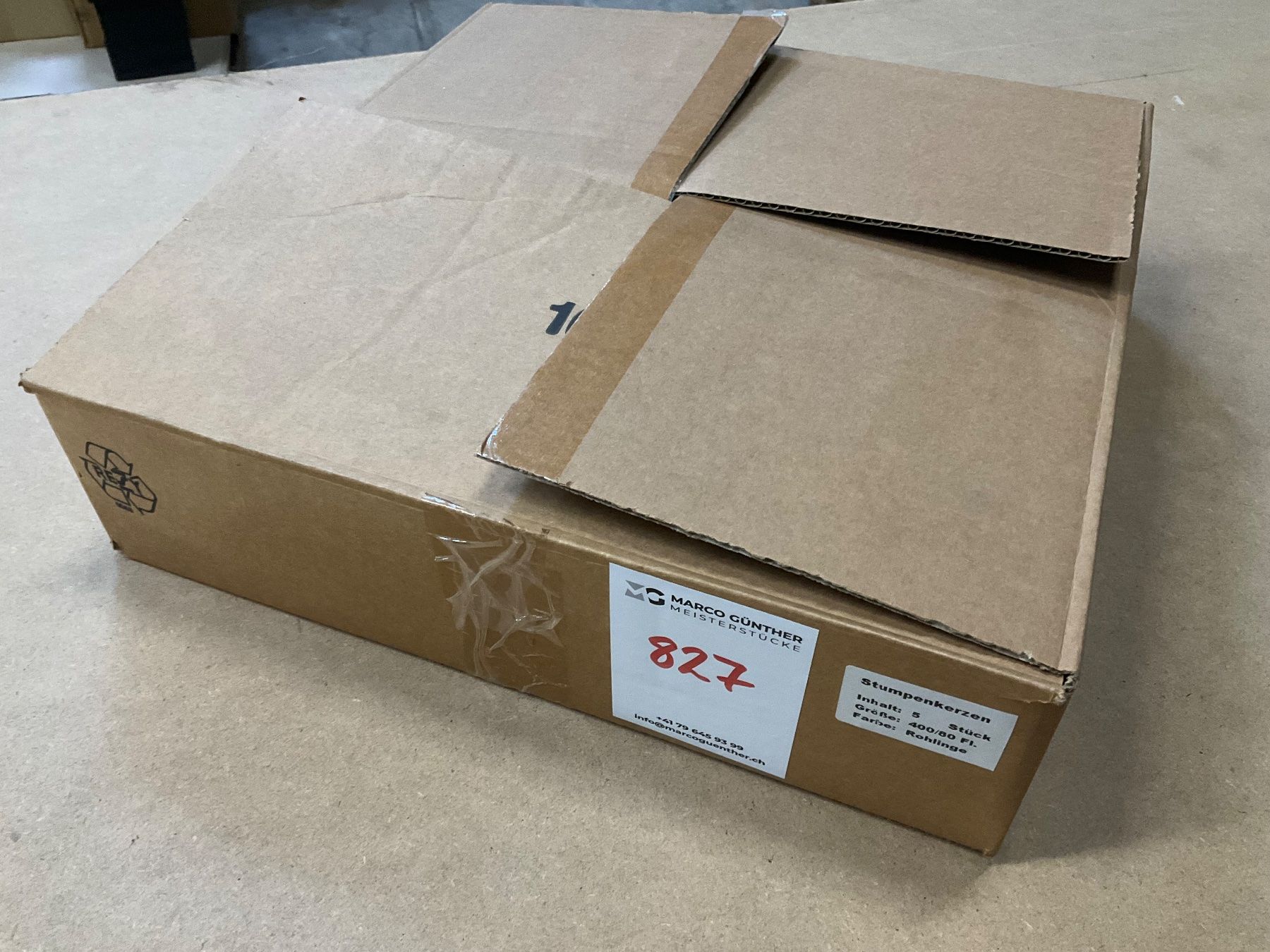 Candele: 827 Posten Kerzen Rohlinge aus Liquidation – Nuovo (secondo la descrizione) da Derendingen venduto da Meisterstuecke 2