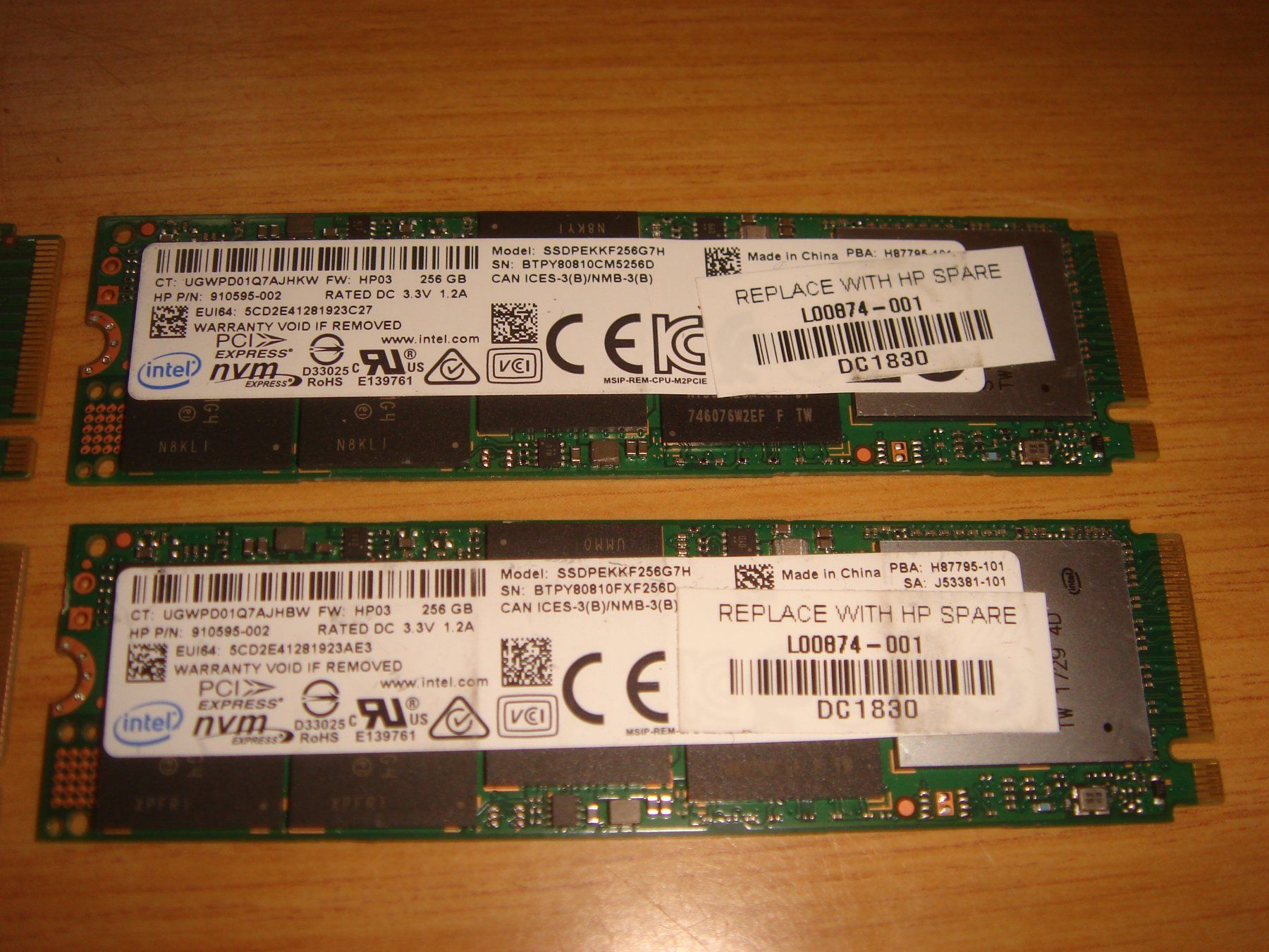 Dischi rigidi: 1 stück 256gb m.2 nvme ssd. Getestet. – Usato da St. Gallen venduto da pc-sg 2
