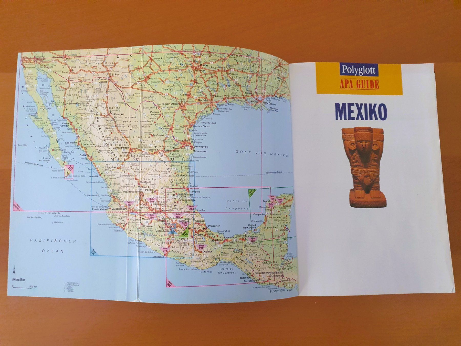 Bücher: MEXIKO - REISEFÜHRER  / LANDKARTE – Gebraucht aus Brüttisellen von Nighttrain 2