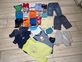 Jungs Sommer Kleider Paket 98 & 98/104, 26 teilig