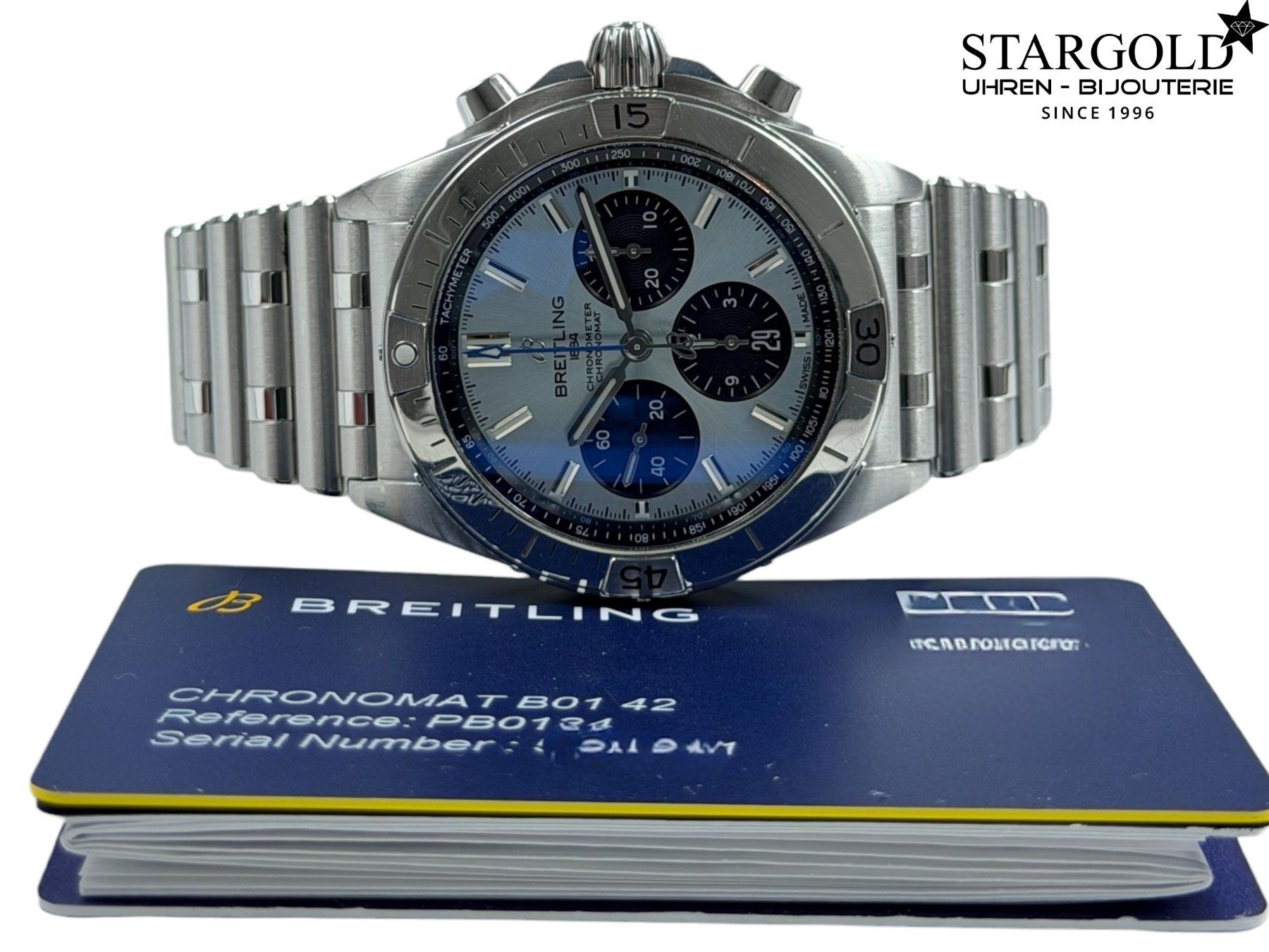 Breitling Uhren: Breitling Chronomat B01 42 - PB0158101C1A1 – Gebraucht aus Zürich von Stargold-Uhren 9
