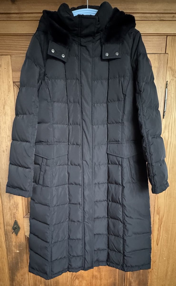 Fuchs Schmitt Cappotti: Fuchs Schmitt Premium Down Mantel – Gr. 40 | Schwarz – Nuovo (secondo la descrizione) da Thun venduto da Tasiba05