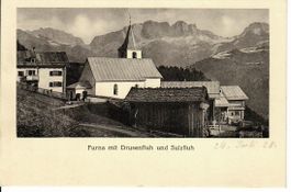 Furna mit Drusenfluh und Sulzfluh 1928