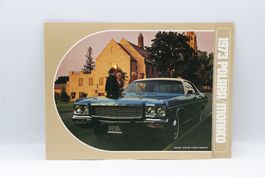 Dodge Polara / Monaco 1973 Prospekt