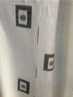 Tages- Vorhang Stoff,  ca. L 310cm x B 120 cm+ 1 Extra