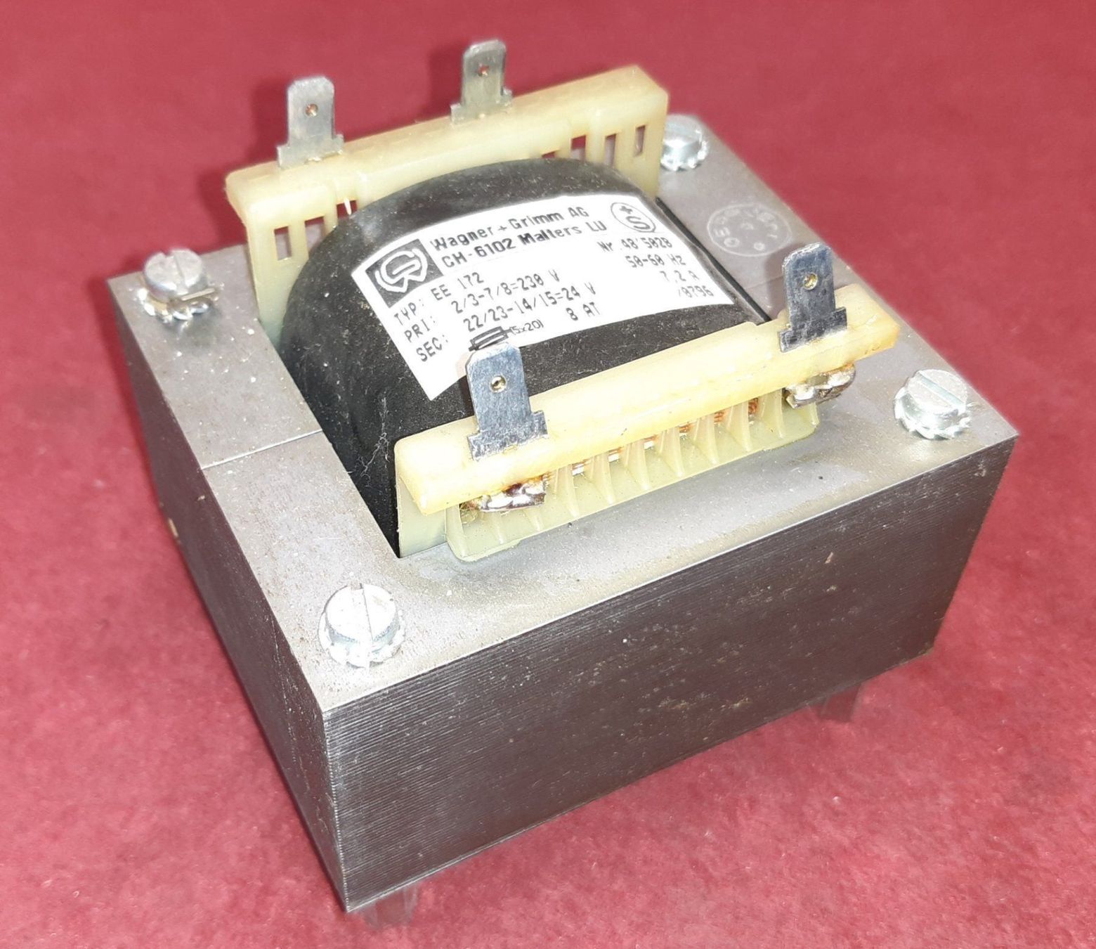 Componenti elettronici: Trafo, Transformator 24V, 7.2A – Nuovo (secondo la descrizione) da Lohn-Ammannsegg venduto da Molch7