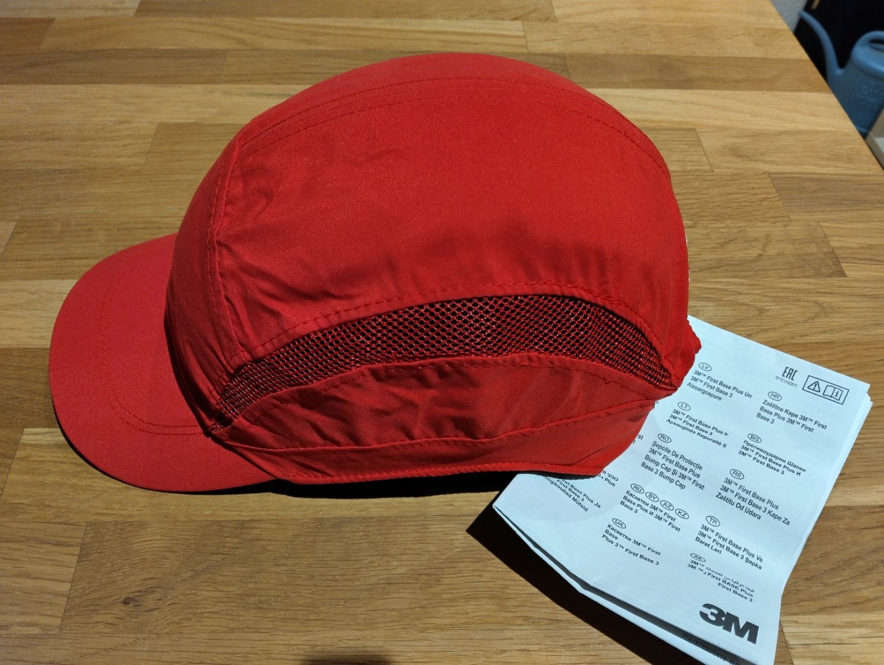 Protezione per viso e udito: FIRST BASE 3 Baustellenhelm Basecap mit SCHUTZSCHALE (52-65) – Nuovo (secondo la descrizione) da Full-Reuenthal venduto da Ilor0309