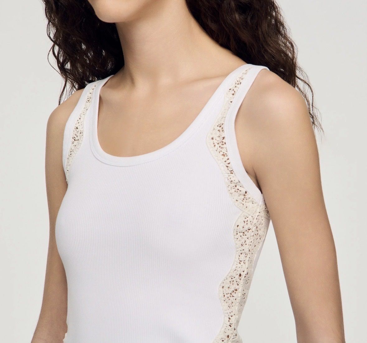 Sandro Tops: Sandro lace white top size 1 – Neuf avec emballage d'origine à Zürich par di_archive 4