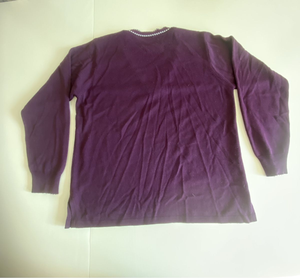 Maglioni & Felpe: Schicker Damenpullover, Gr. S-M Lila, gestreift, Herbst – Usato da lommis venduto da inf_thv8 4