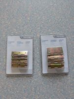 2 Sets verzinkte Scharniere / Möbelscharniere – originalverp