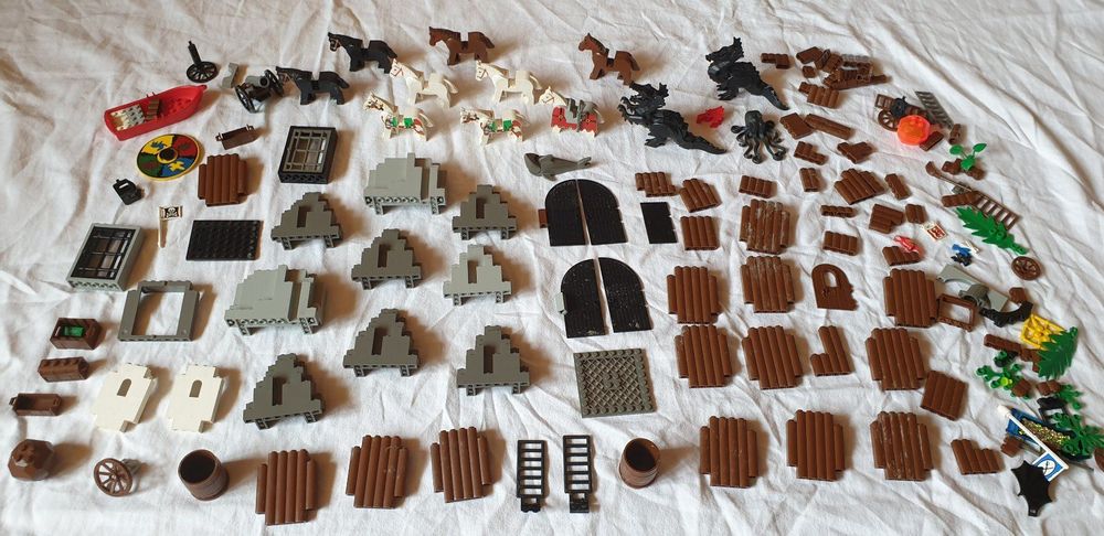 LEGO System Piraten 90er Ritter Burgen (Gebraucht) in Würenlingen für ...