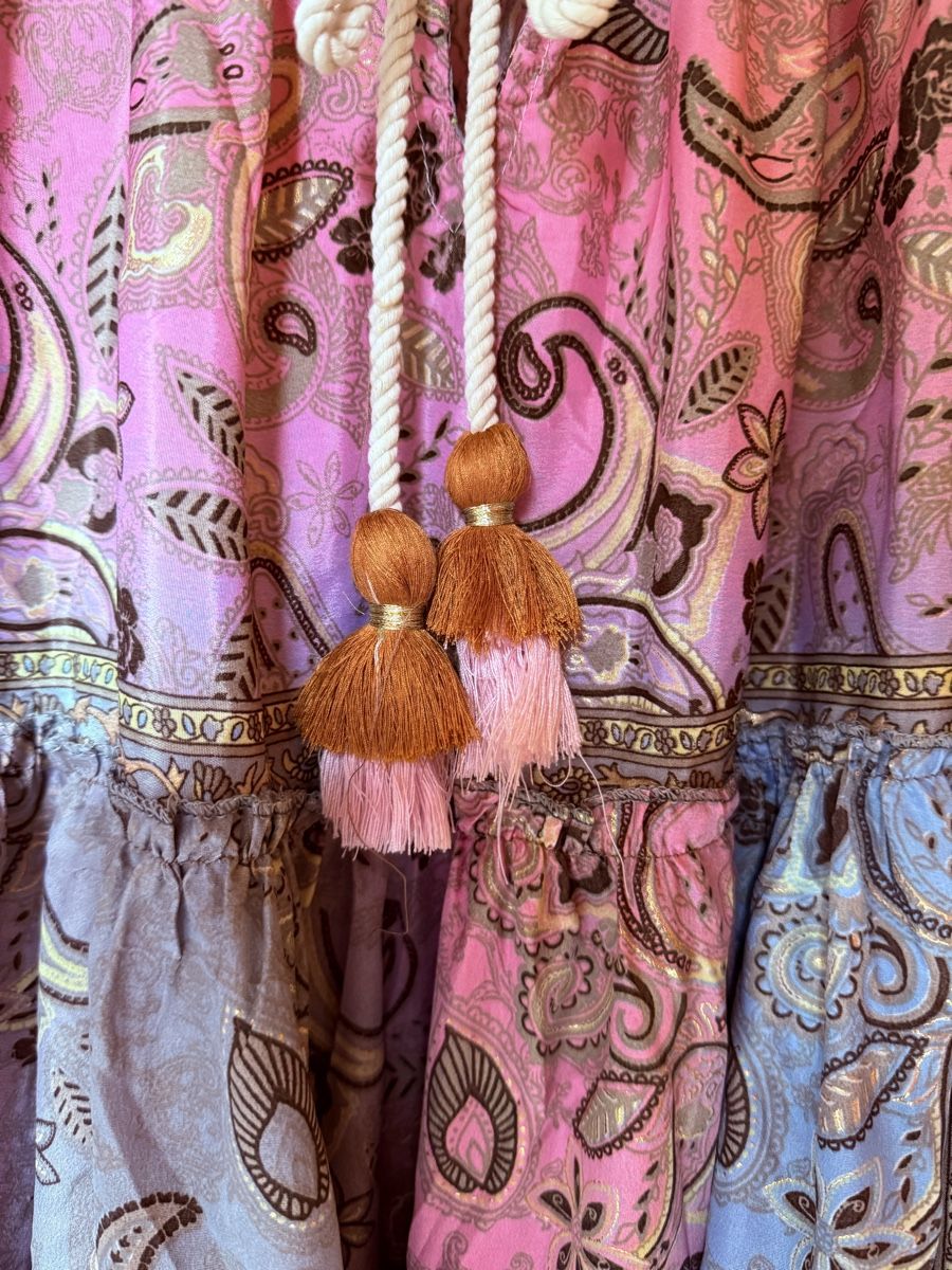 Vestiti: Boho Minikleid / Tunika aus Seide – Nuovo (secondo la descrizione) da Sigriswil venduto da ck56 2