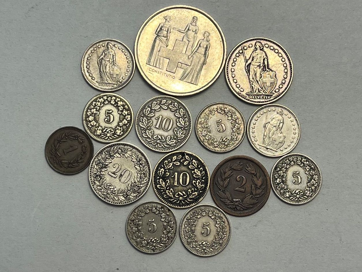 Tutti le monete: Schweizer Münzen ab 1850 - 1974 – Usato da Tägerwilen venduto da Beata1sager 5
