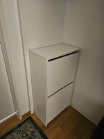 Schuhschrank weiss (IKEA Bissa 49x28x93 cm) - 1 oder 2 Stück