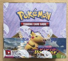 Pokémon Vivid Voltage Booster Box Display Englisch Neu
