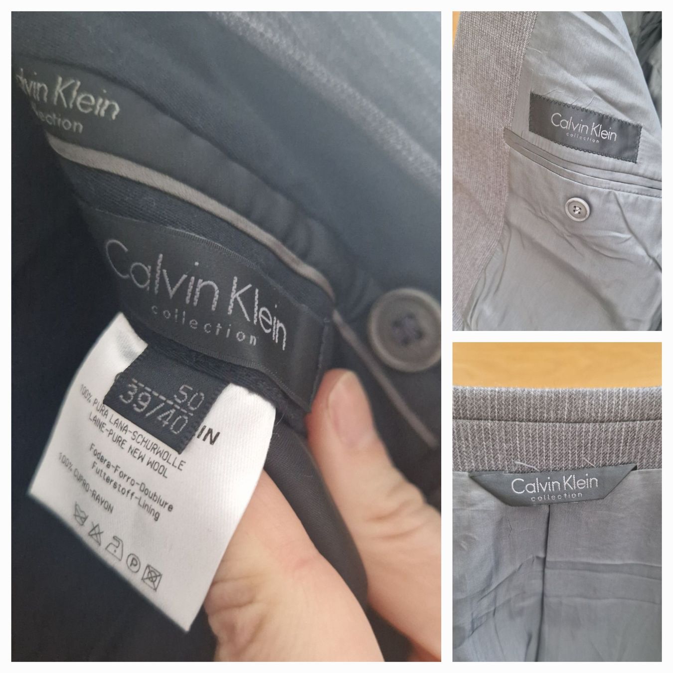 Calvin Klein Completi: Calvin Klein Anzug Wolle Herren – Usato da Erlinsbach SO venduto da ULIKH 8