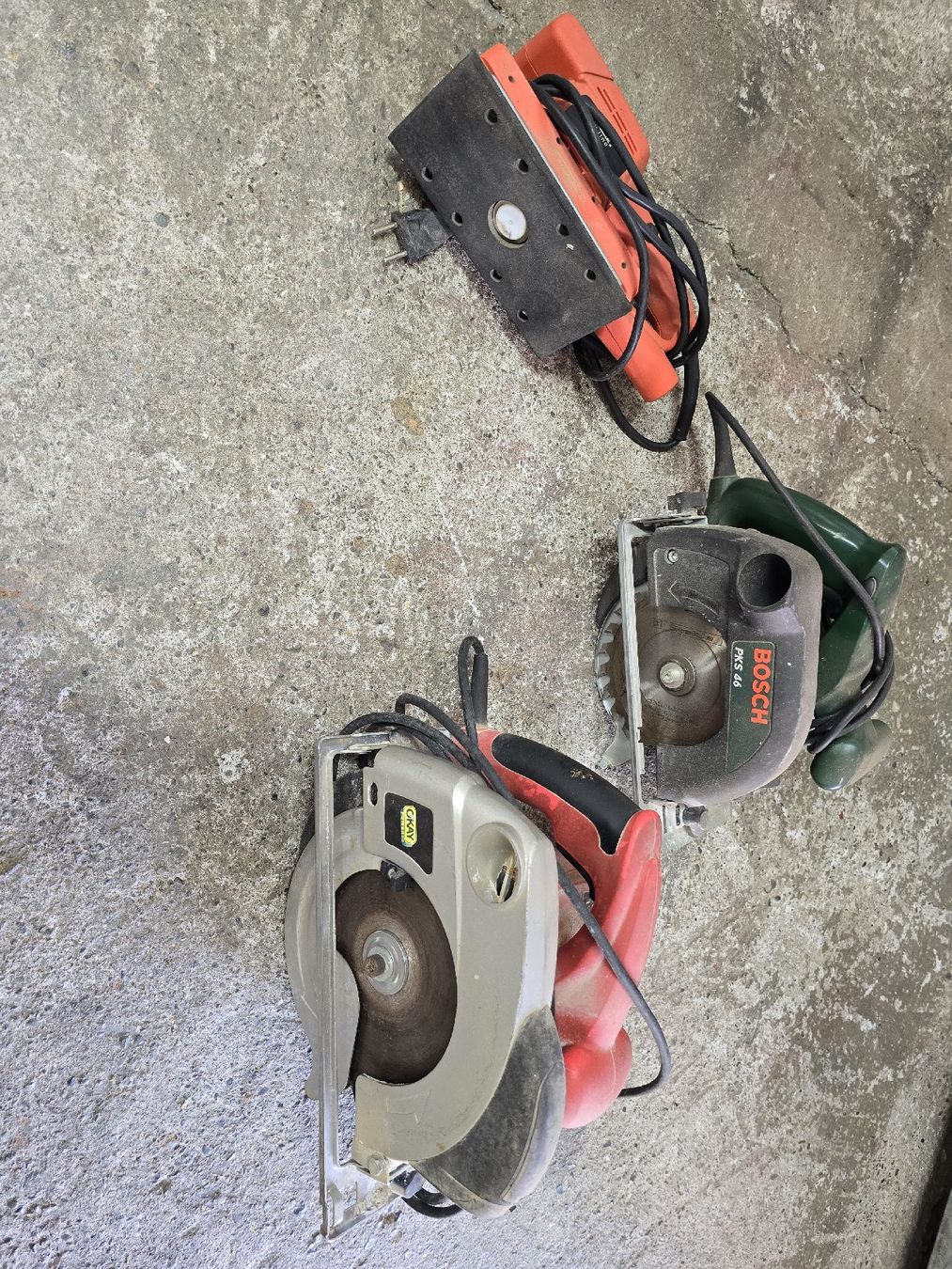 Alle Maschinen: 2x Handfräse 1x Handschleifer – Gebraucht aus Muri AG von PM19