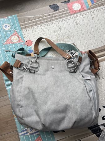 Kinderwagentasche/Wickeltasche von Lässig, Grau, Top!
