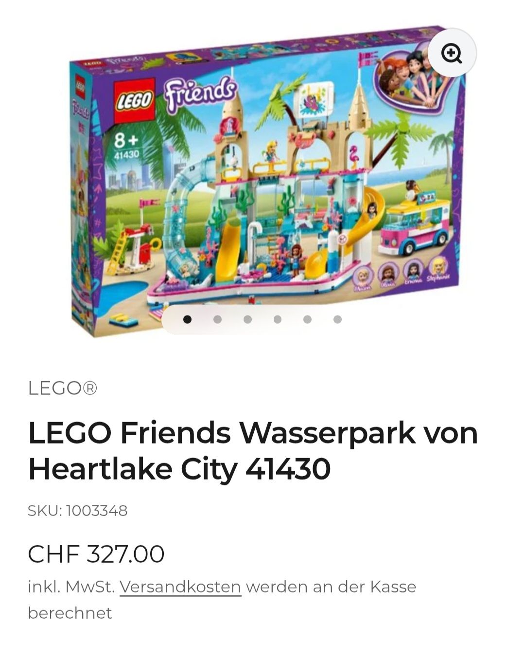 Lego Kit di costruzioni: Lego Friends Wasserpark – Usato da Bonaduz venduto da calandajoy 2