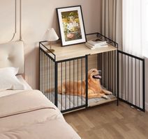 EUGAD Hundebox Indoor Hundekäfig Hundehaus Hundegitter Hunde