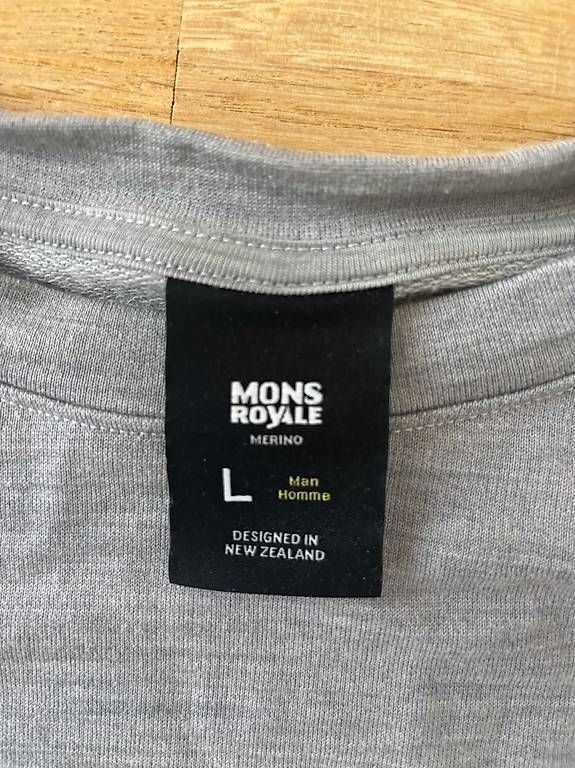 Mons Royale Maglioni & Felpe: Mons Royale Pullover, Herren Grösse L – Usato da Luzern venduto da Aurelius7 1