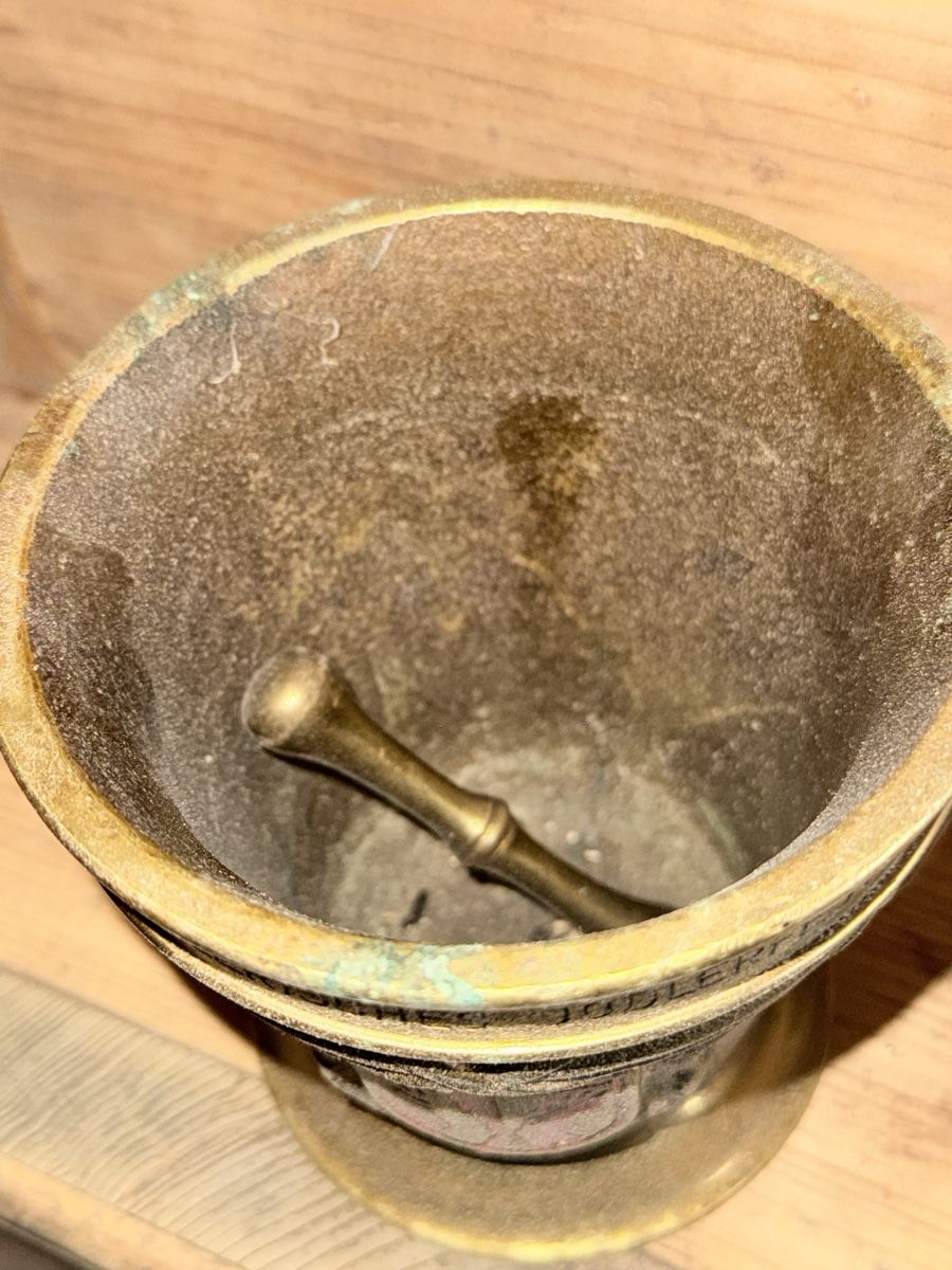 Altro per cucinare: Messing-Mörser mit Stössel – Usato da Affoltern BE venduto da _Kaeser_ 1