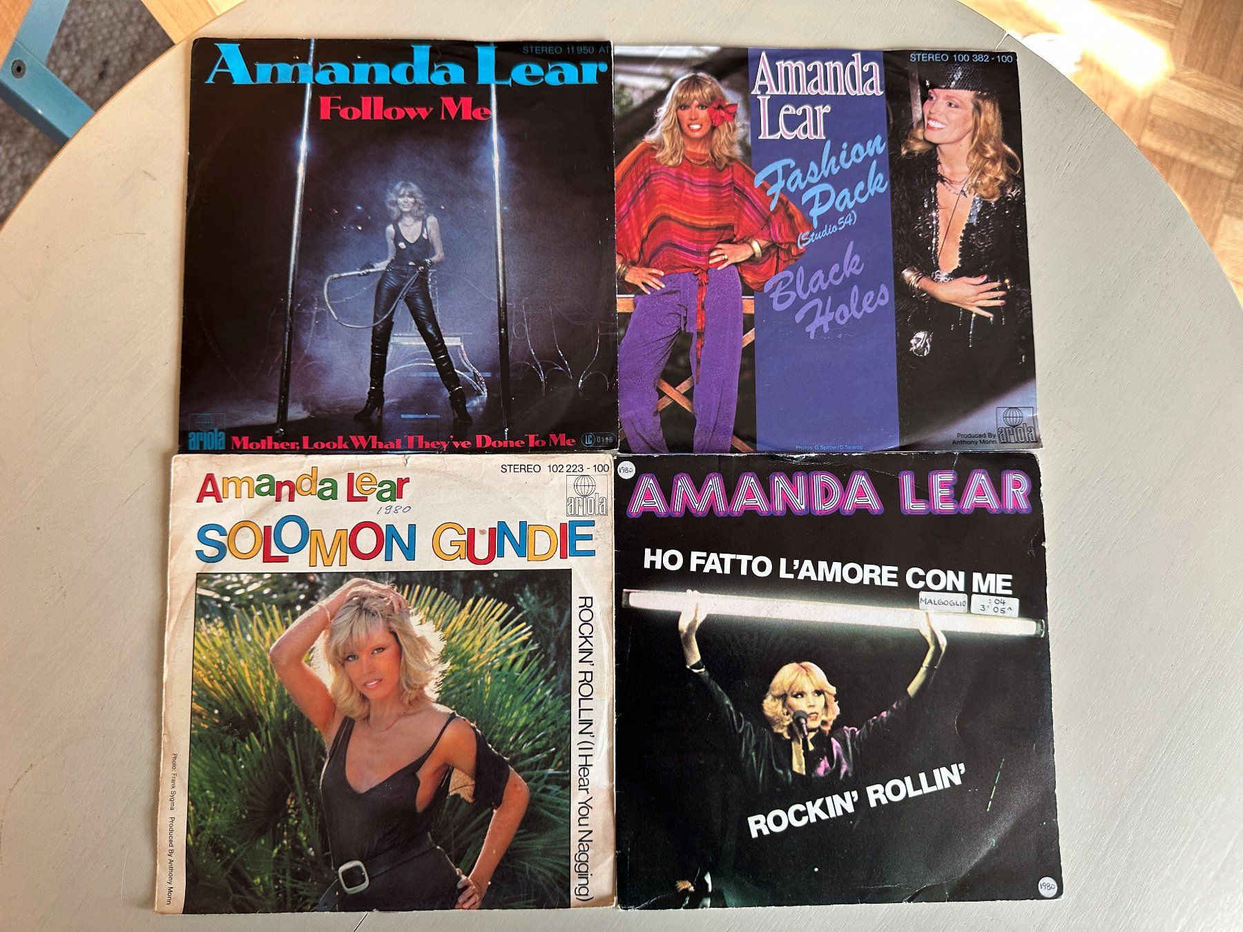 Dischi in vinile: AMANDA LEAR tolle Single Kult Top 70's Hit Disco Electronic – Usato da Basel venduto da Partridge