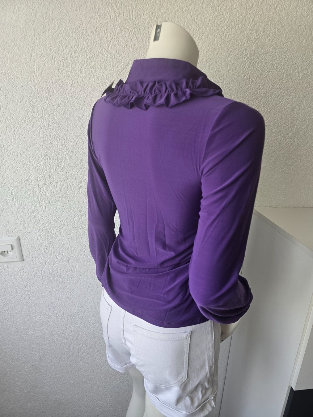Camicette: Blouse Purple neuve T-s – Nuovo e nell'imballaggio originale da Les Verrières venduto da kitel79 5