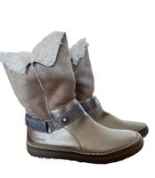 Liquidation- Lederstiefel, gefüttert Gr. 28, ISL18cm