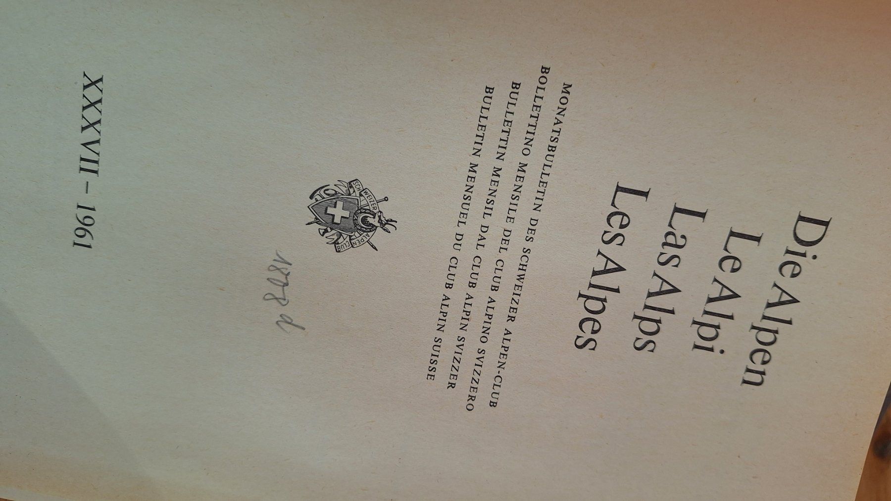 Libri: Monatsbulletin 1961 - 1965 des SAC – Usato da Grabserberg venduto da Sahara947 1
