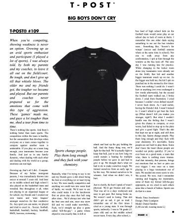 T-post.com Special T-Shirts mit Background - Grösse M