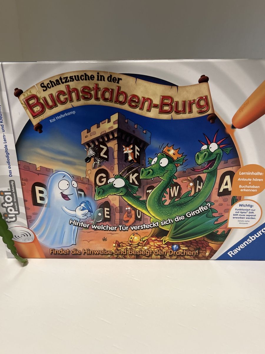 Tiptoi Giochi: tiptoi Buchstaben-Burg Spiel – Usato da Siebnen venduto da schnell05 1