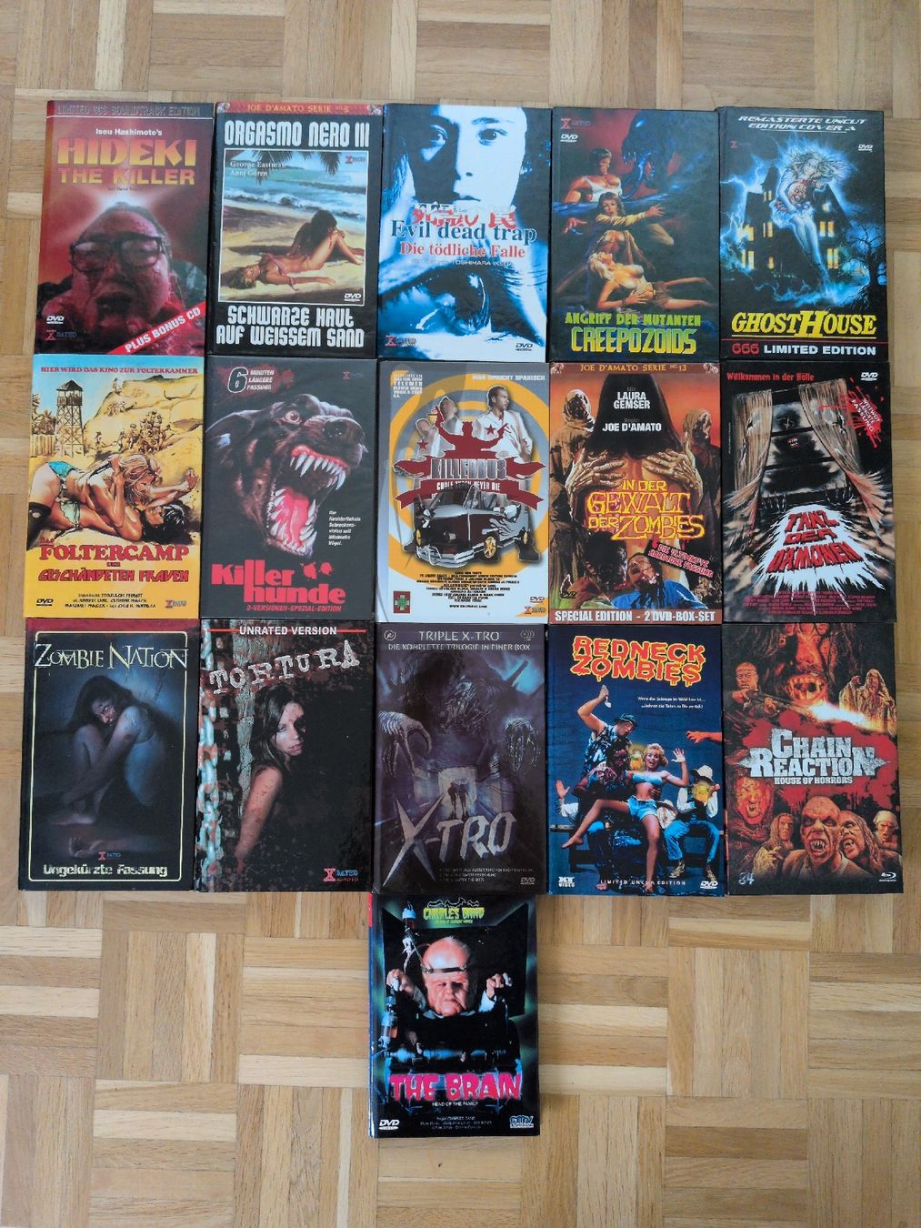 Tutti i DVDs: Grosse Hardboxen Sammlung  – Usato da Thun venduto da Pizzamike