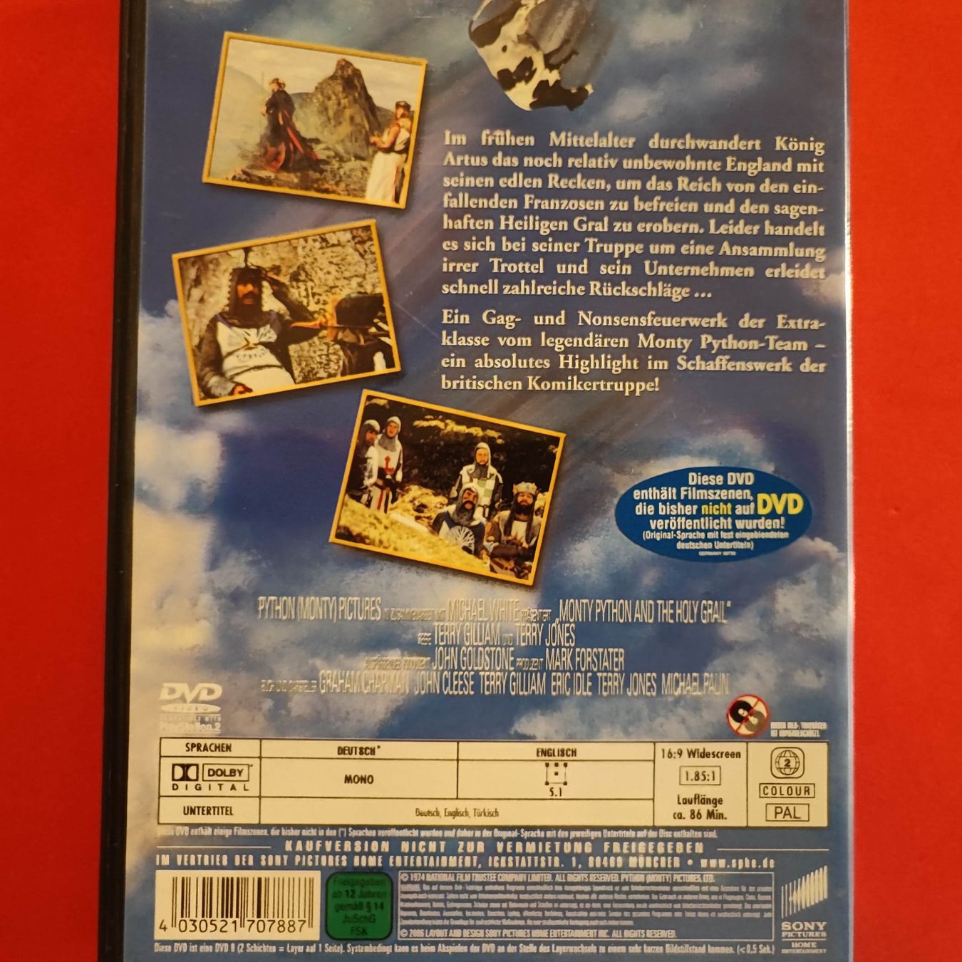 Tutti i DVDs: Die Ritter der Kokosnuss - (1974) – Usato da Dübendorf venduto da kb86_MOVIE 1